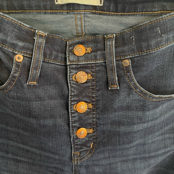 Madewell 29T HiGh-Rise Skinny Jeans Button-Fly - Picture 7 of 8